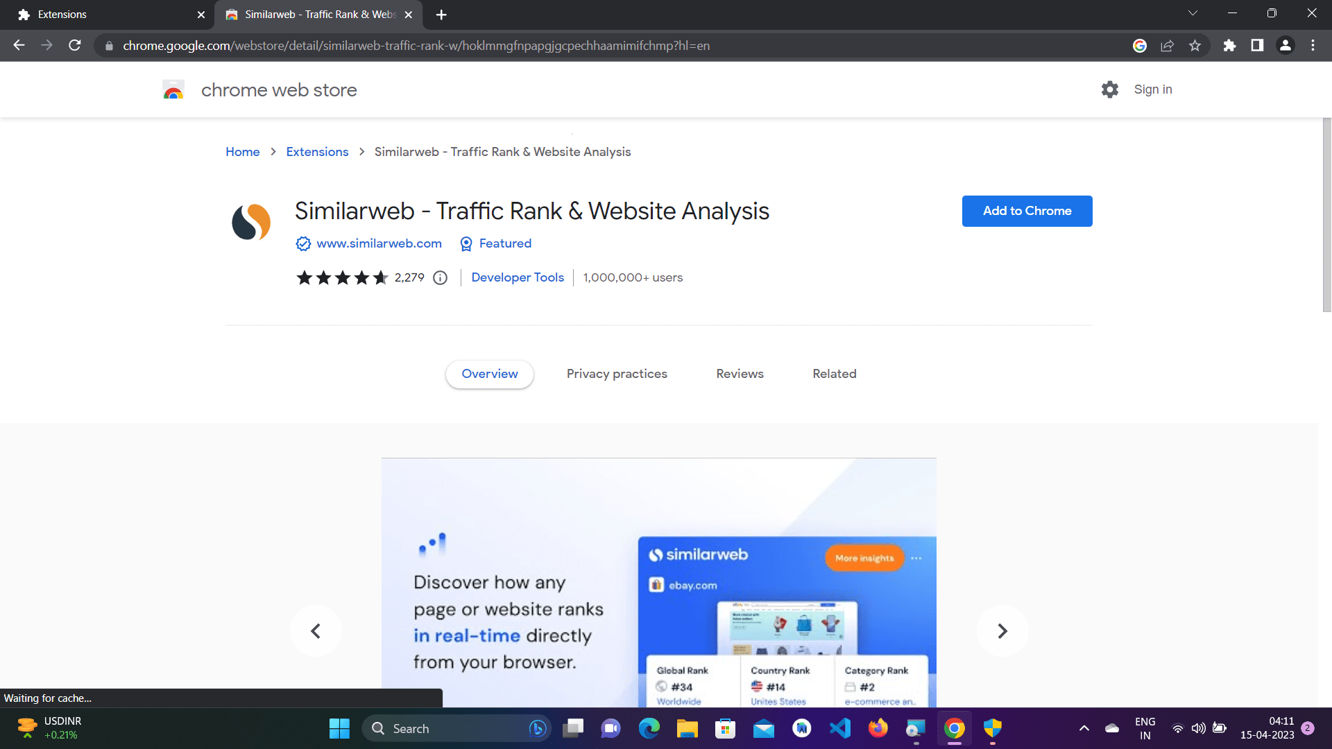image of similar web
